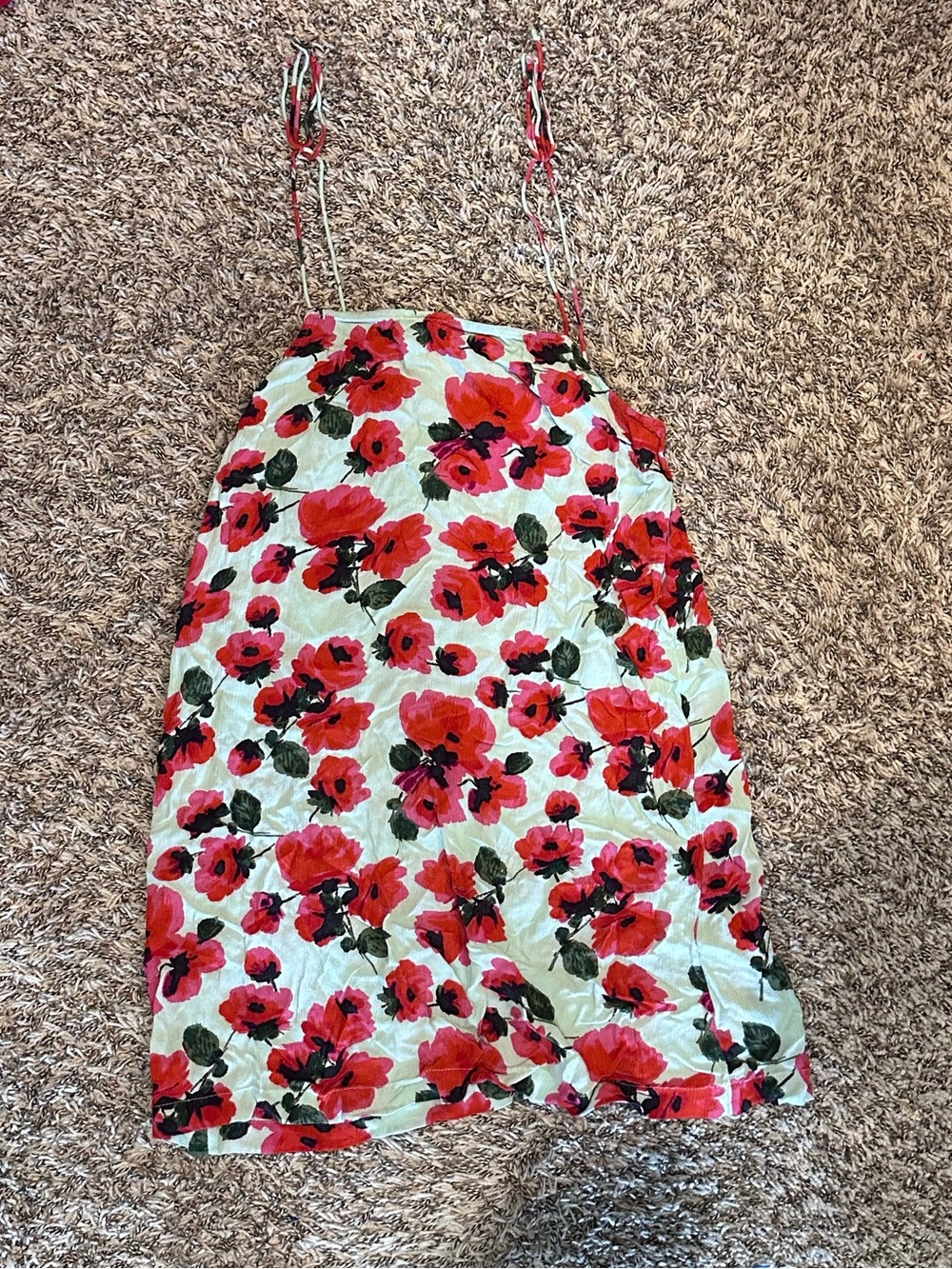 Billabong women’s Red Floral Sun Dress size medium